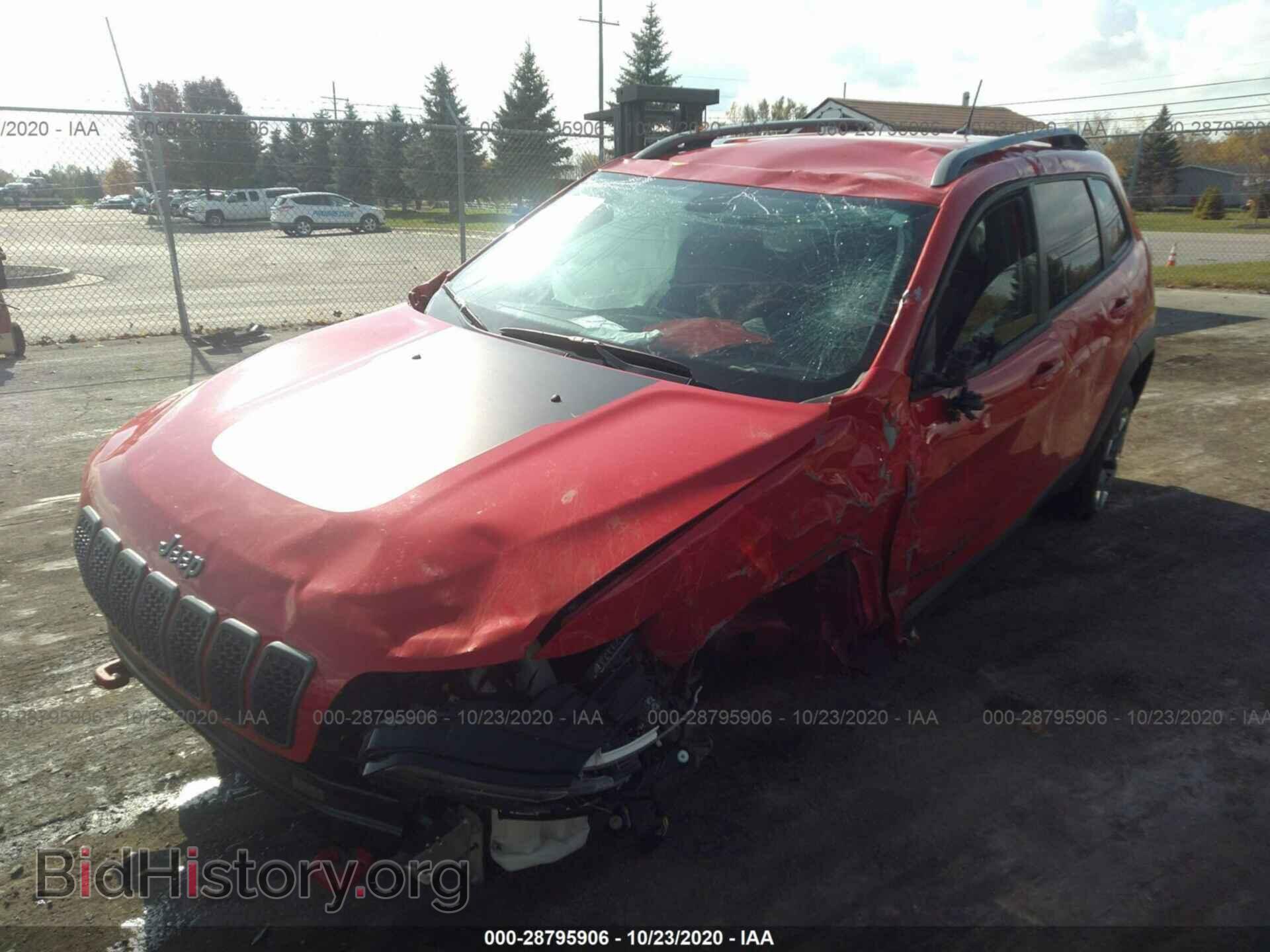 2019 JEEP CHEROKEE - VIN: 1C4PJMBX0KD421760 - Фото 2