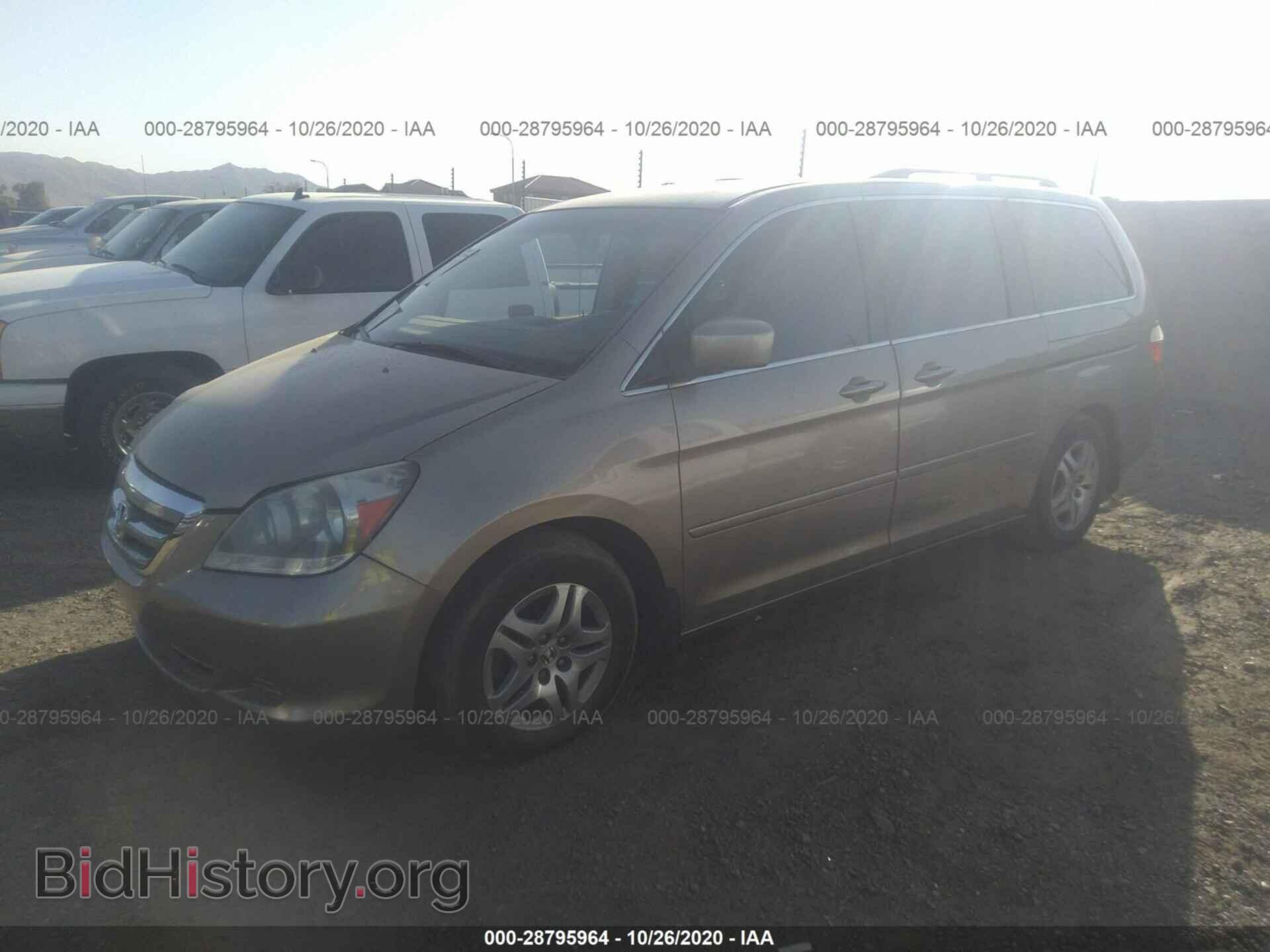 2006 HONDA ODYSSEY - VIN: 5FNRL38436B072361 - Фото 2