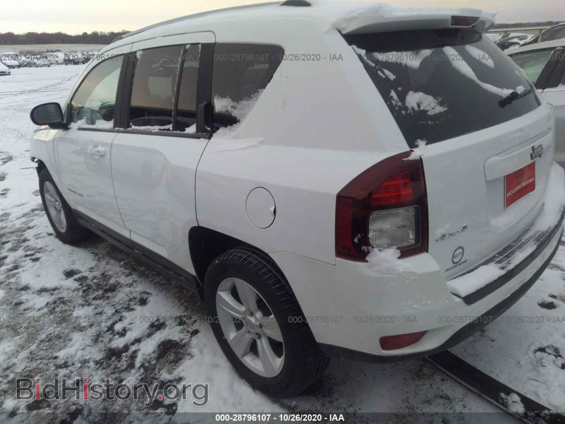 2016 JEEP COMPASS - VIN: 1C4NJDBB9GD626948 - Фото 3