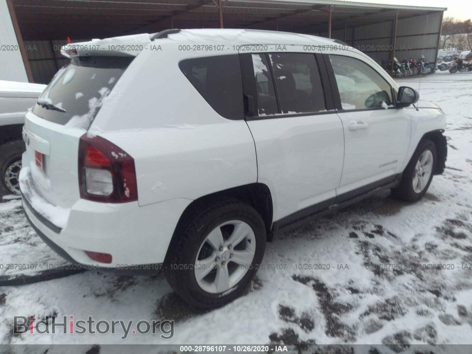 2016 JEEP COMPASS - VIN: 1C4NJDBB9GD626948 - Фото 4