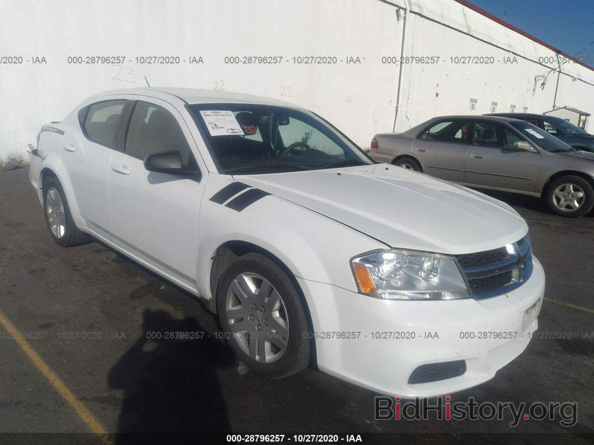 Photo 1C3CDZAB1DN556076 - DODGE AVENGER 2013