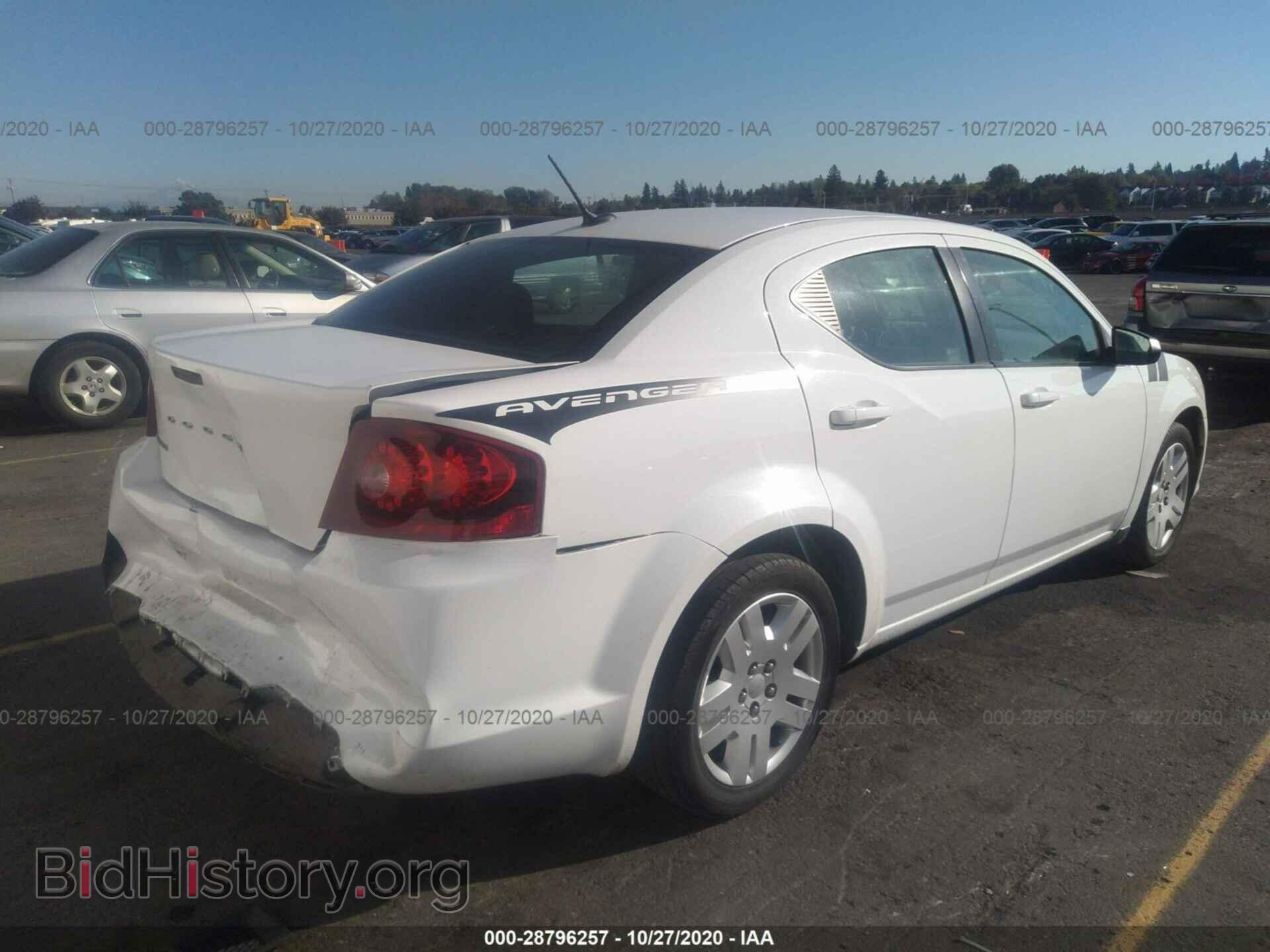 2013 DODGE AVENGER - VIN: 1C3CDZAB1DN556076 - Фото 4