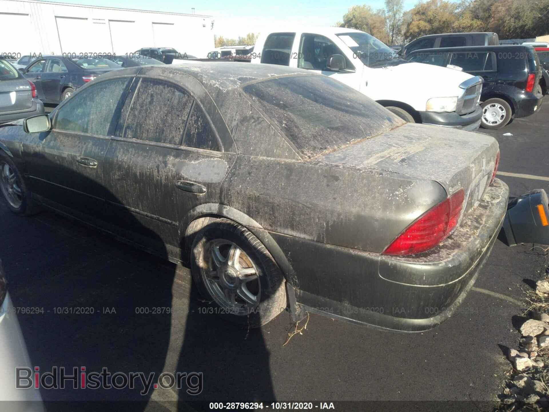 2000 LINCOLN LS - VIN: 1LNHM87A3YY849536 - Фото 3