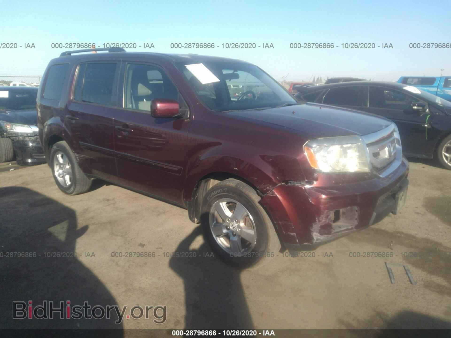 Фотография 5FNYF384X9B001049 - HONDA PILOT 2009