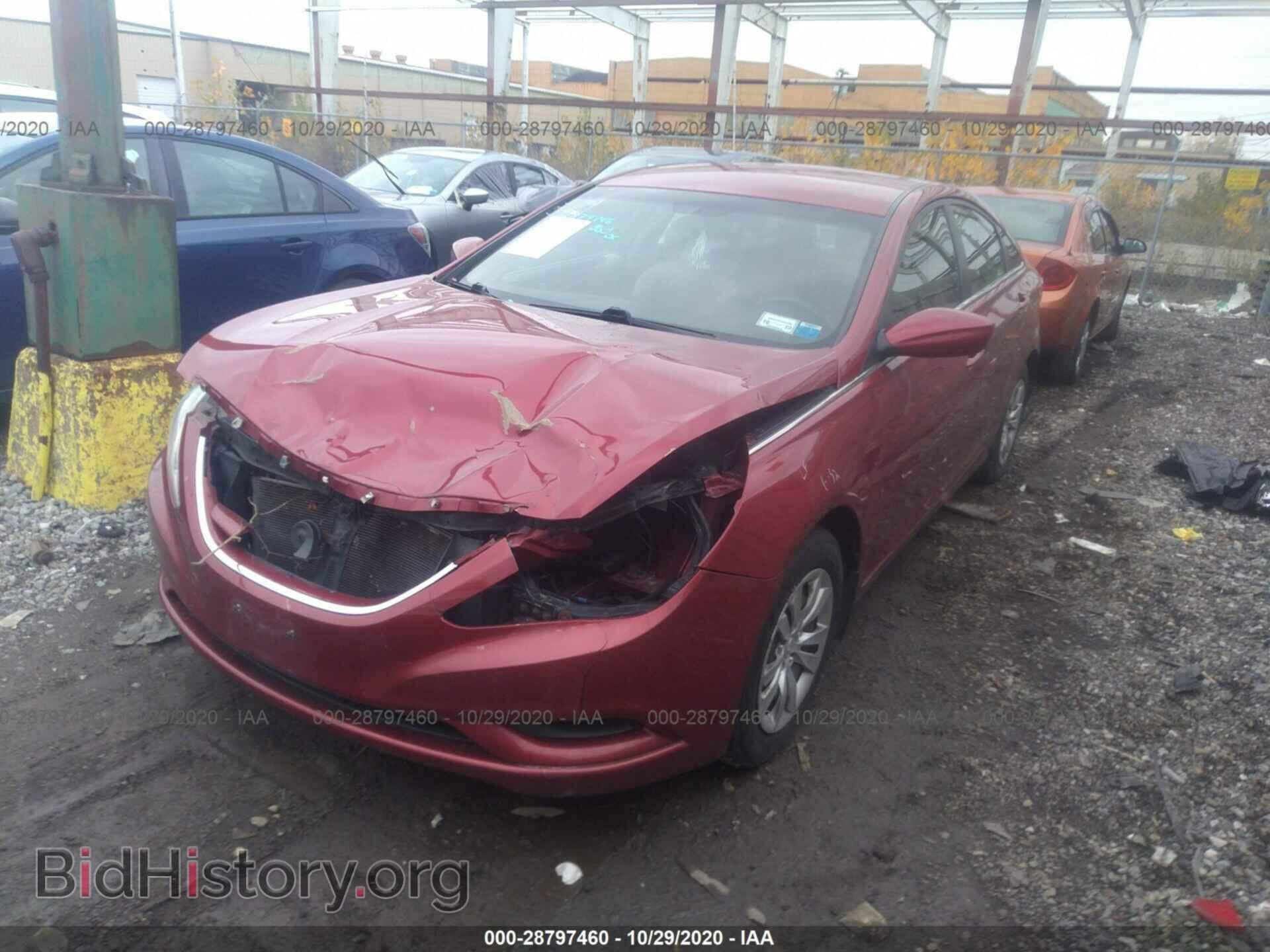 2012 HYUNDAI SONATA - VIN: 5NPEB4AC7CH363404 - Фото 2