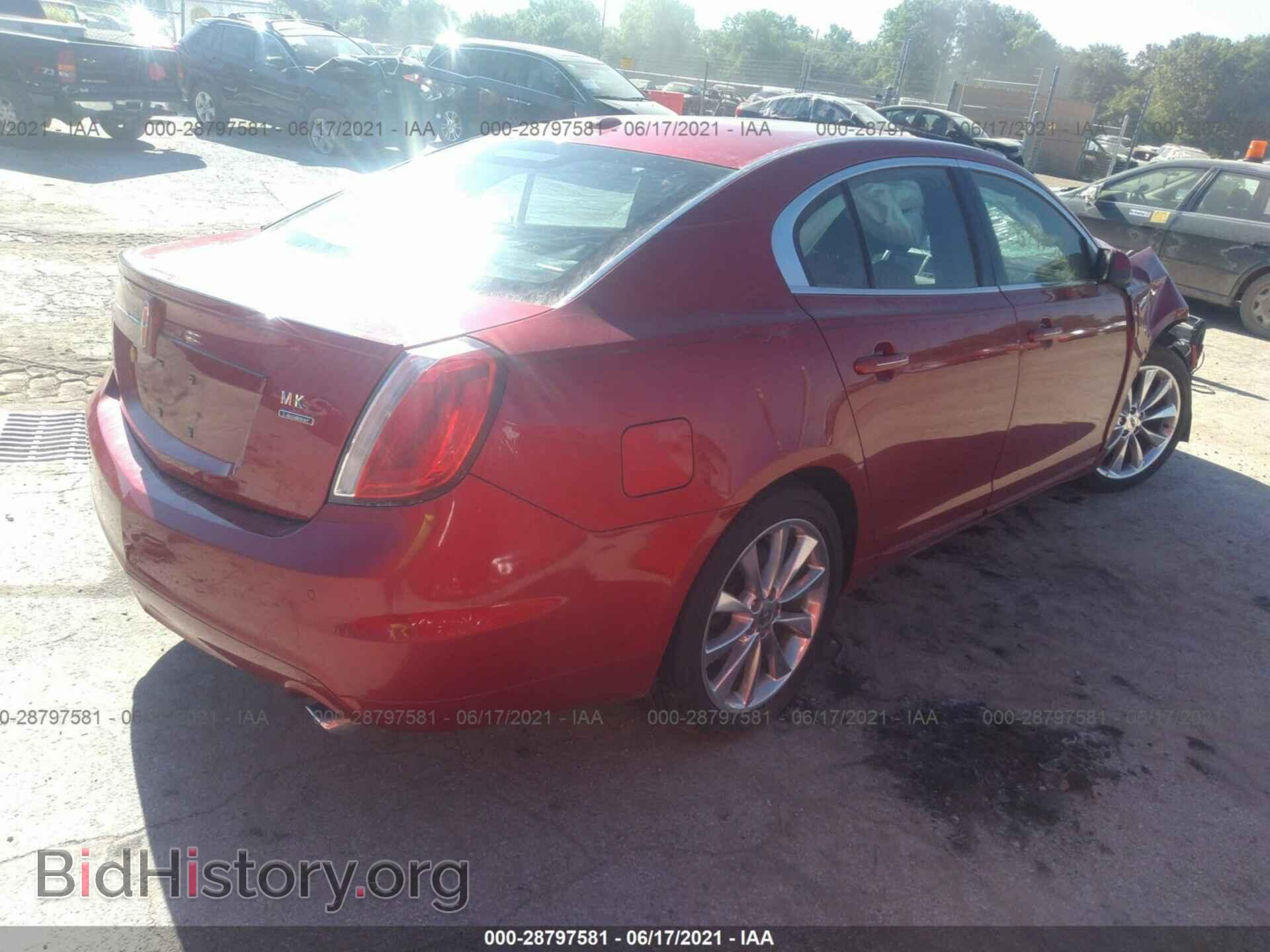 2011 LINCOLN MKS - VIN: 1LNHL9FT4BG613227 - Фото 4