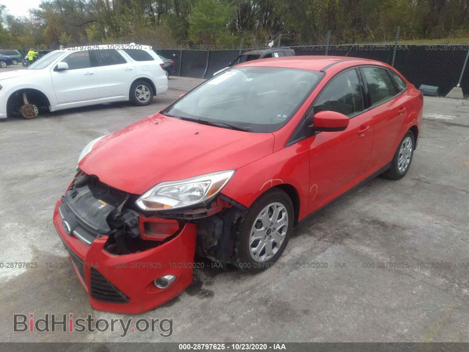 2012 FORD FOCUS - VIN: 1FAHP3F23CL114348 - Фото 2