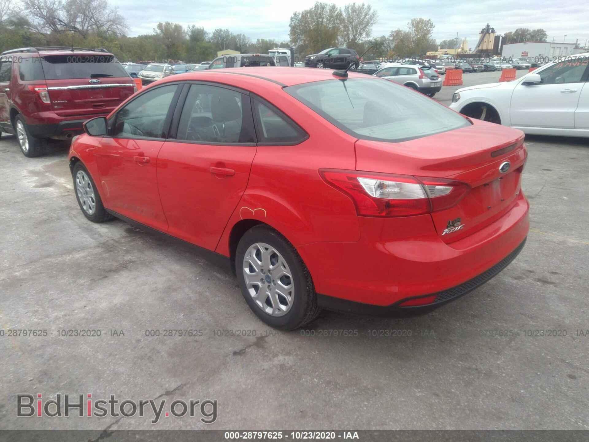 2012 FORD FOCUS - VIN: 1FAHP3F23CL114348 - Фото 3
