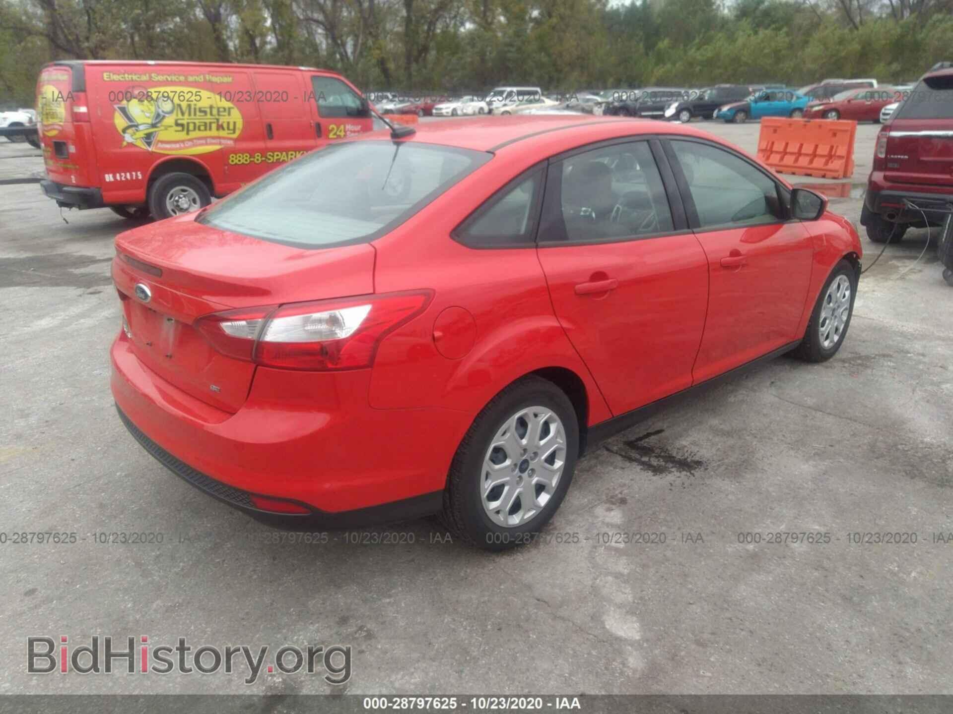 2012 FORD FOCUS - VIN: 1FAHP3F23CL114348 - Фото 4