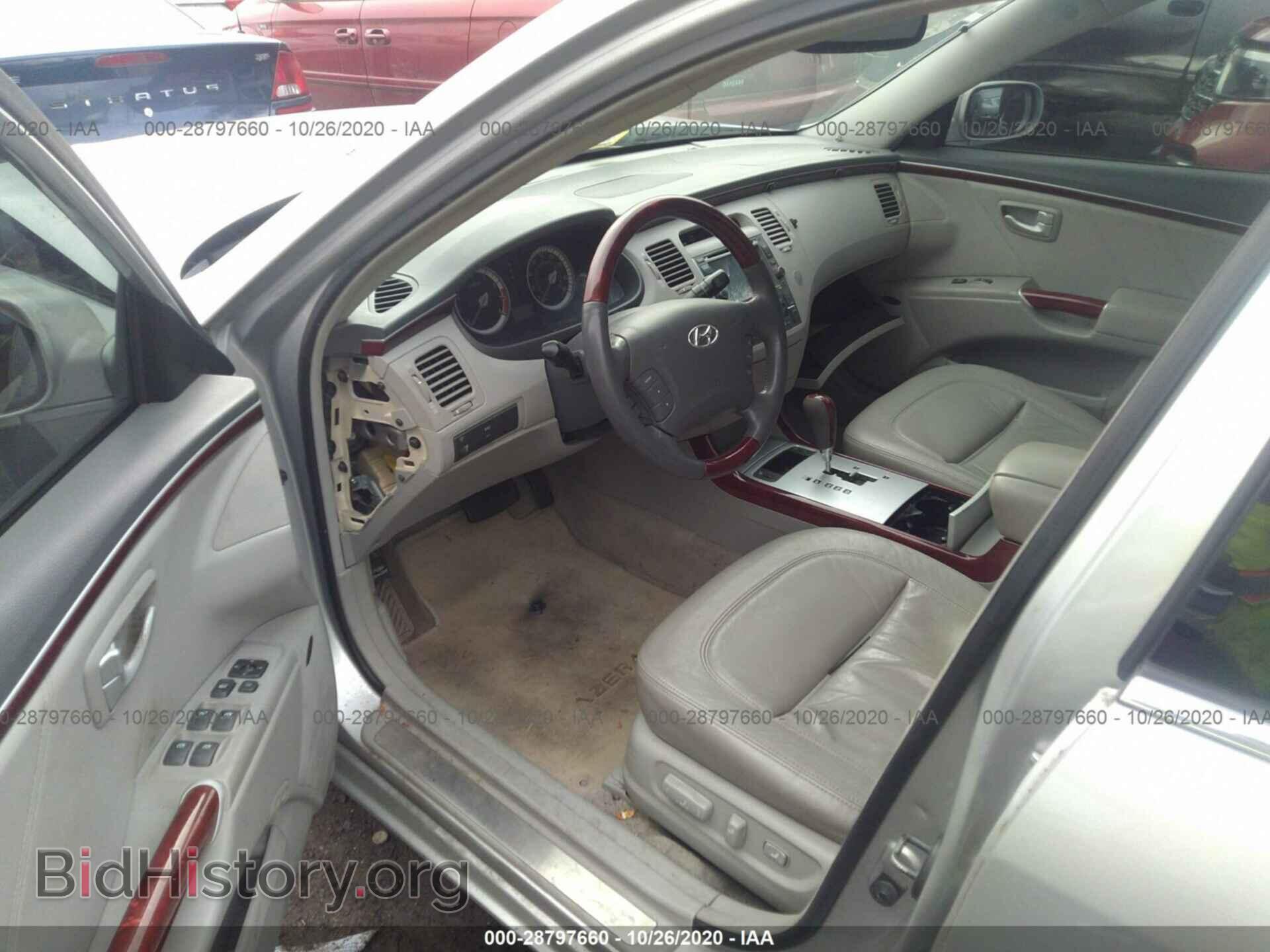 2007 HYUNDAI AZERA - VIN: KMHFC46F07A239990 - Фото 5