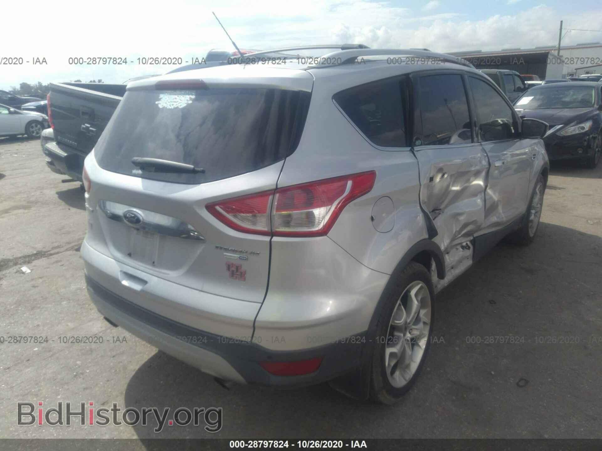 2014 FORD ESCAPE - VIN: 1FMCU9J90EUD25407 - Фото 4
