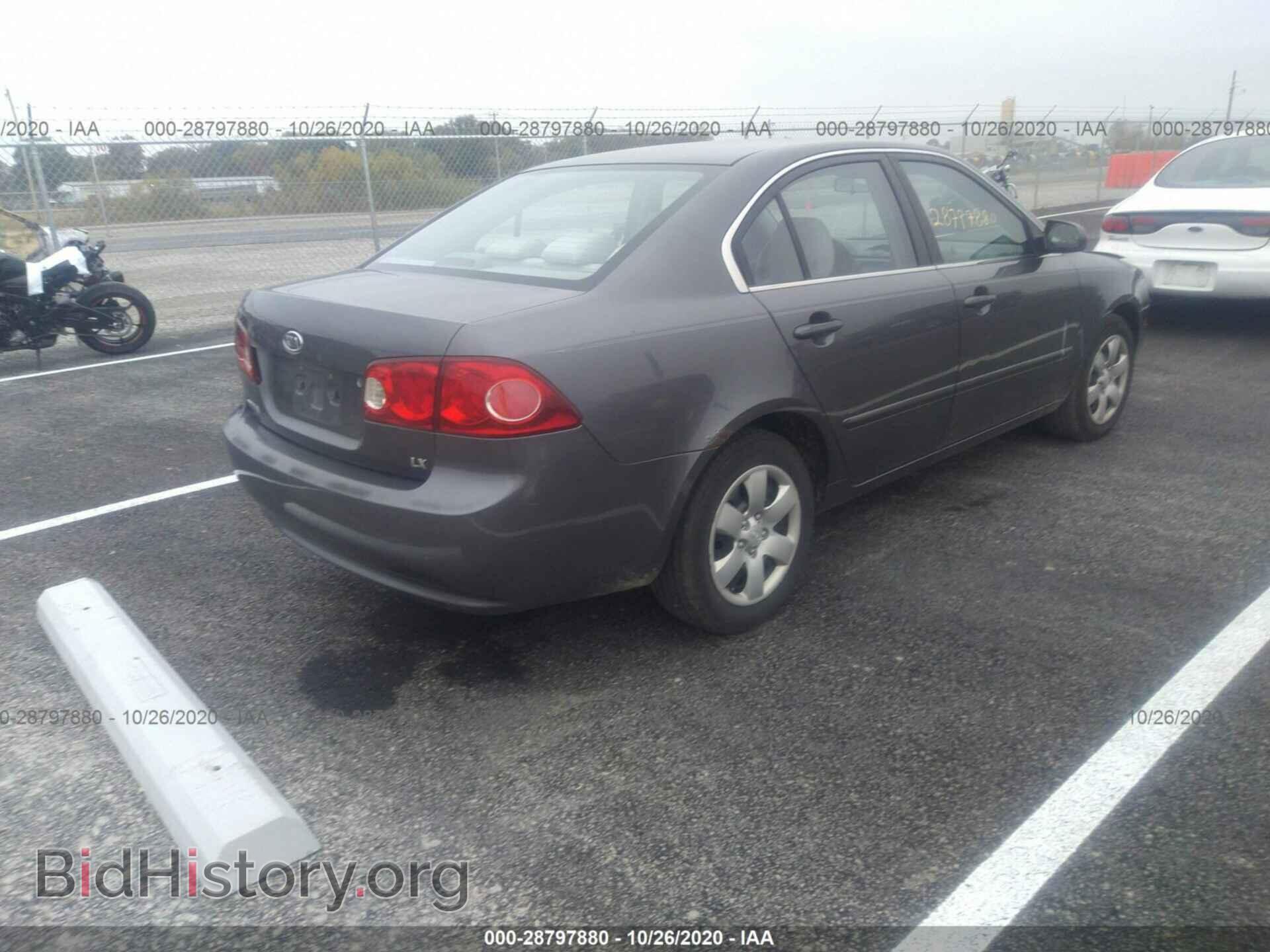 2006 KIA OPTIMA - VIN: KNAGE123265063560 - Фото 4