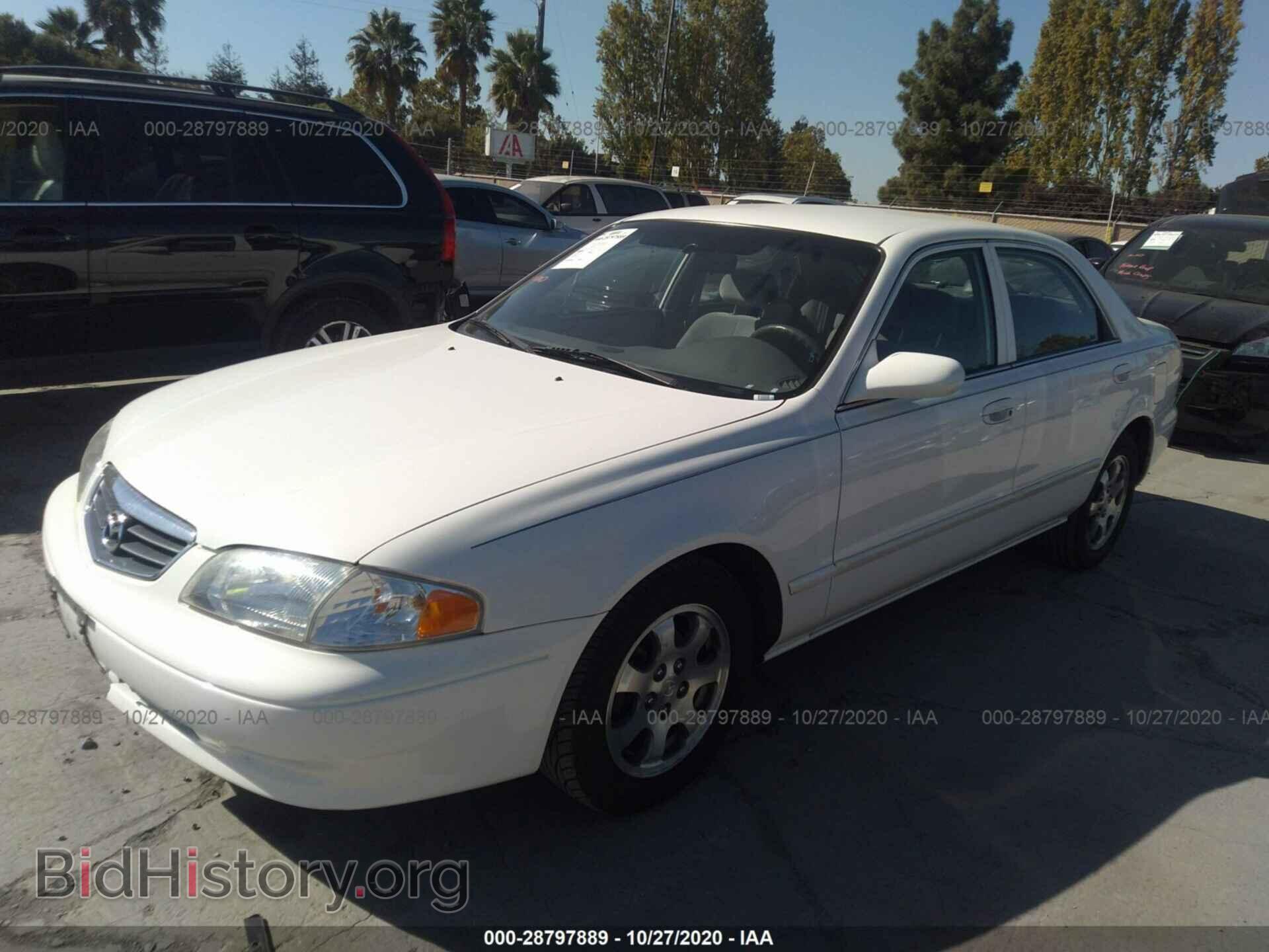 2000 MAZDA 626 - VIN: 1YVGF22C0Y5147850 - Фото 2