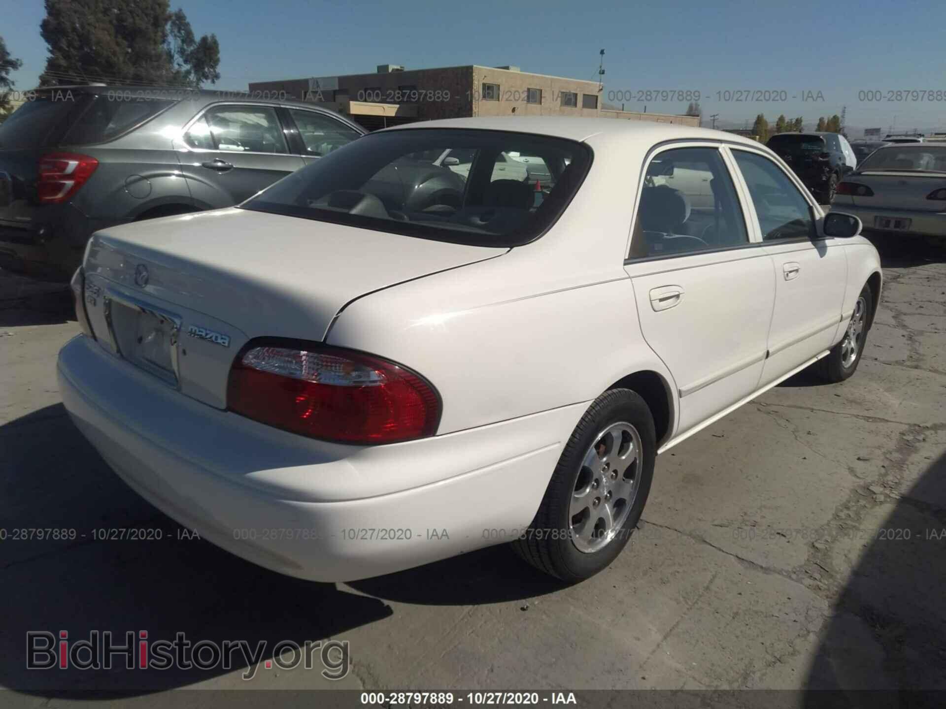 2000 MAZDA 626 - VIN: 1YVGF22C0Y5147850 - Фото 4