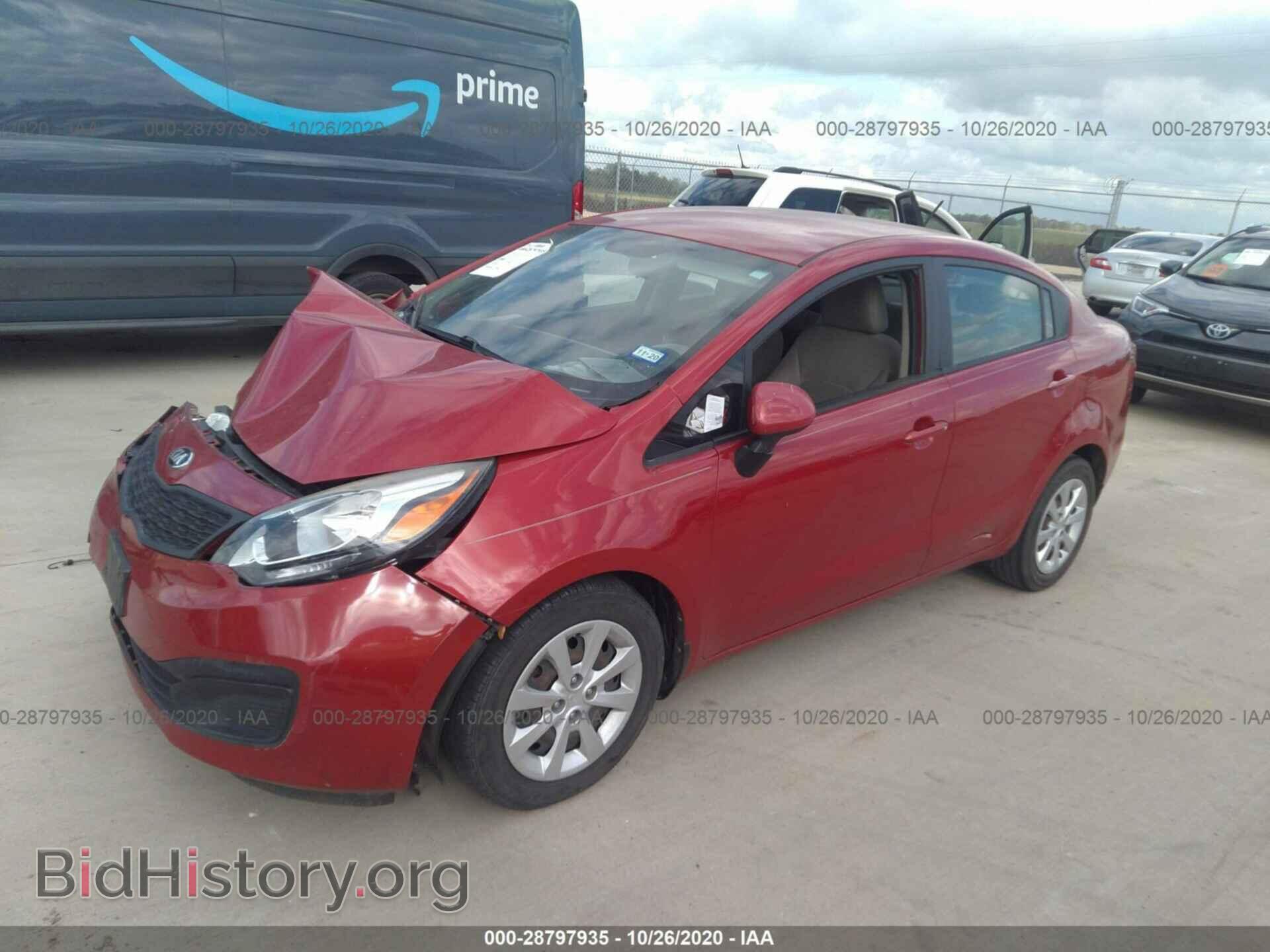 2015 KIA RIO - VIN: KNADM4A33F6467583 - Фото 2