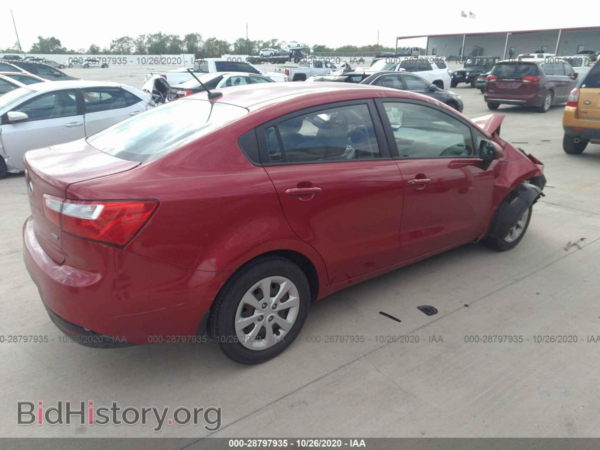 2015 KIA RIO - VIN: KNADM4A33F6467583 - Фото 4