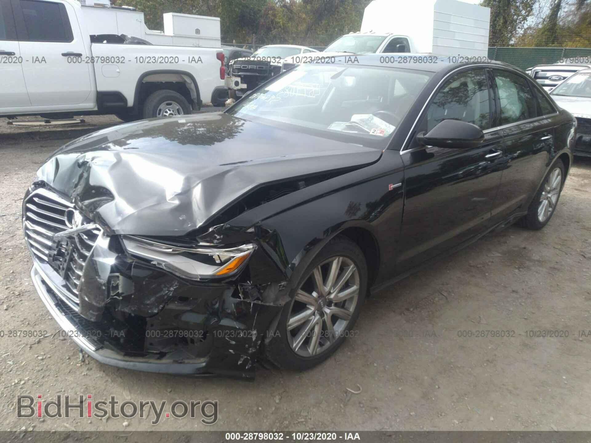 2016 AUDI A6 - VIN: WAUFGAFC6GN004156 - Фото 2