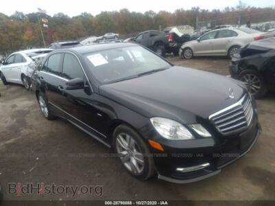 2012 Mercedes-Benz E-CLASS E 350 Bluetec, черный — VIN WDDHF2EB3CA568075, IAAI