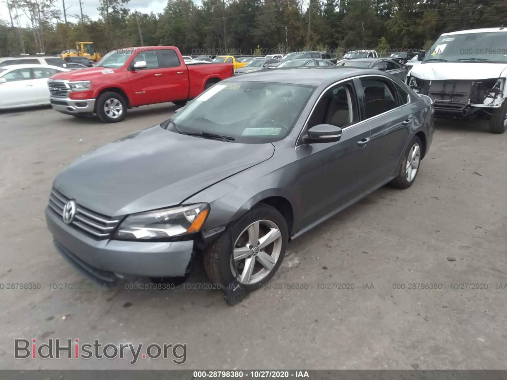 2014 VOLKSWAGEN PASSAT - VIN: 1VWAT7A38EC033697 - Фото 2
