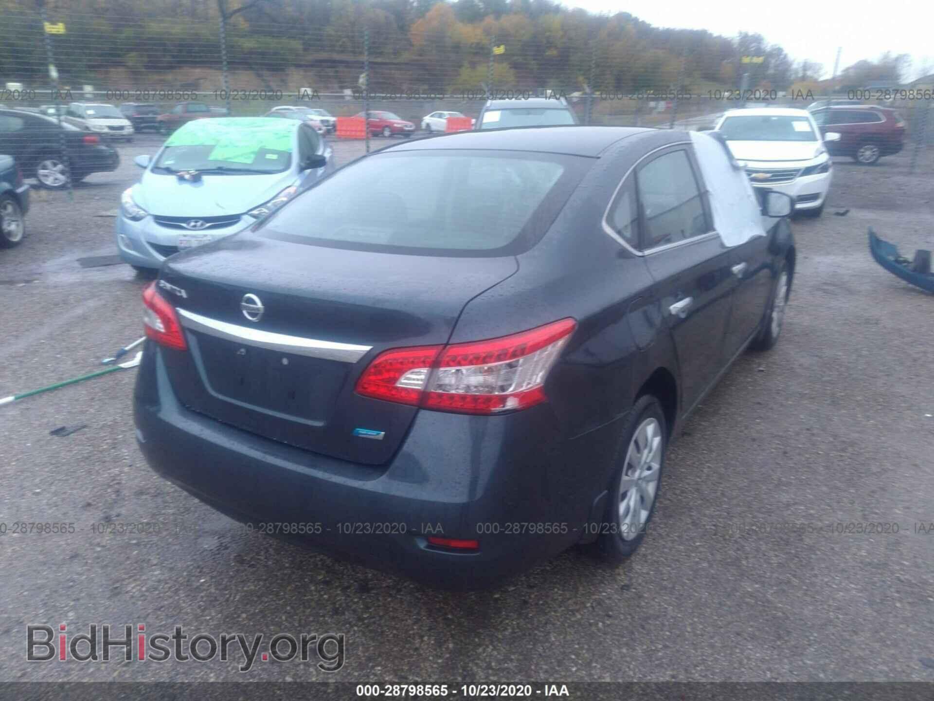 2014 NISSAN SENTRA - VIN: 3N1AB7AP6EL684875 - Фото 4