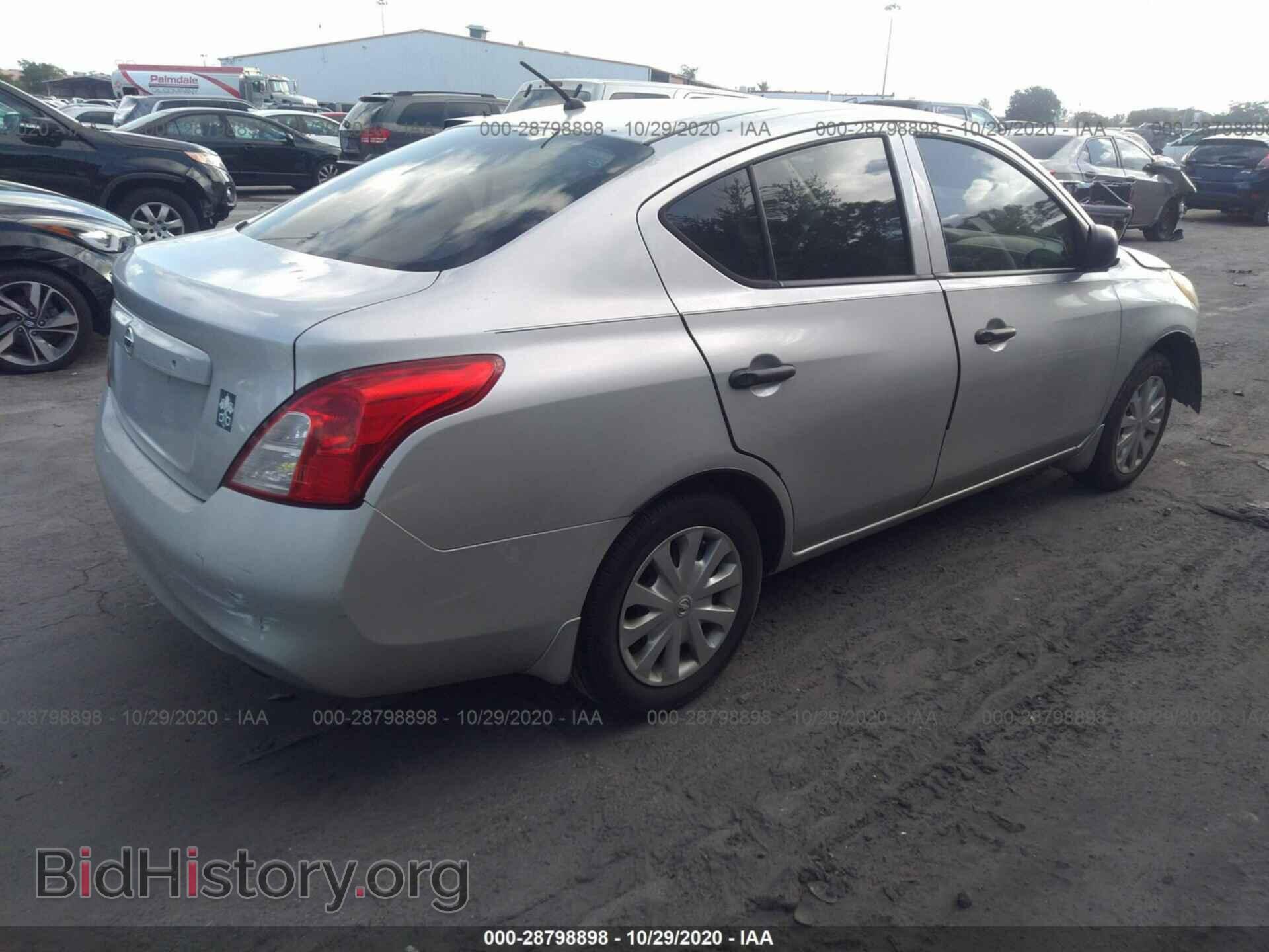 2012 NISSAN VERSA - VIN: 3N1CN7AP5CL931364 - Фото 4