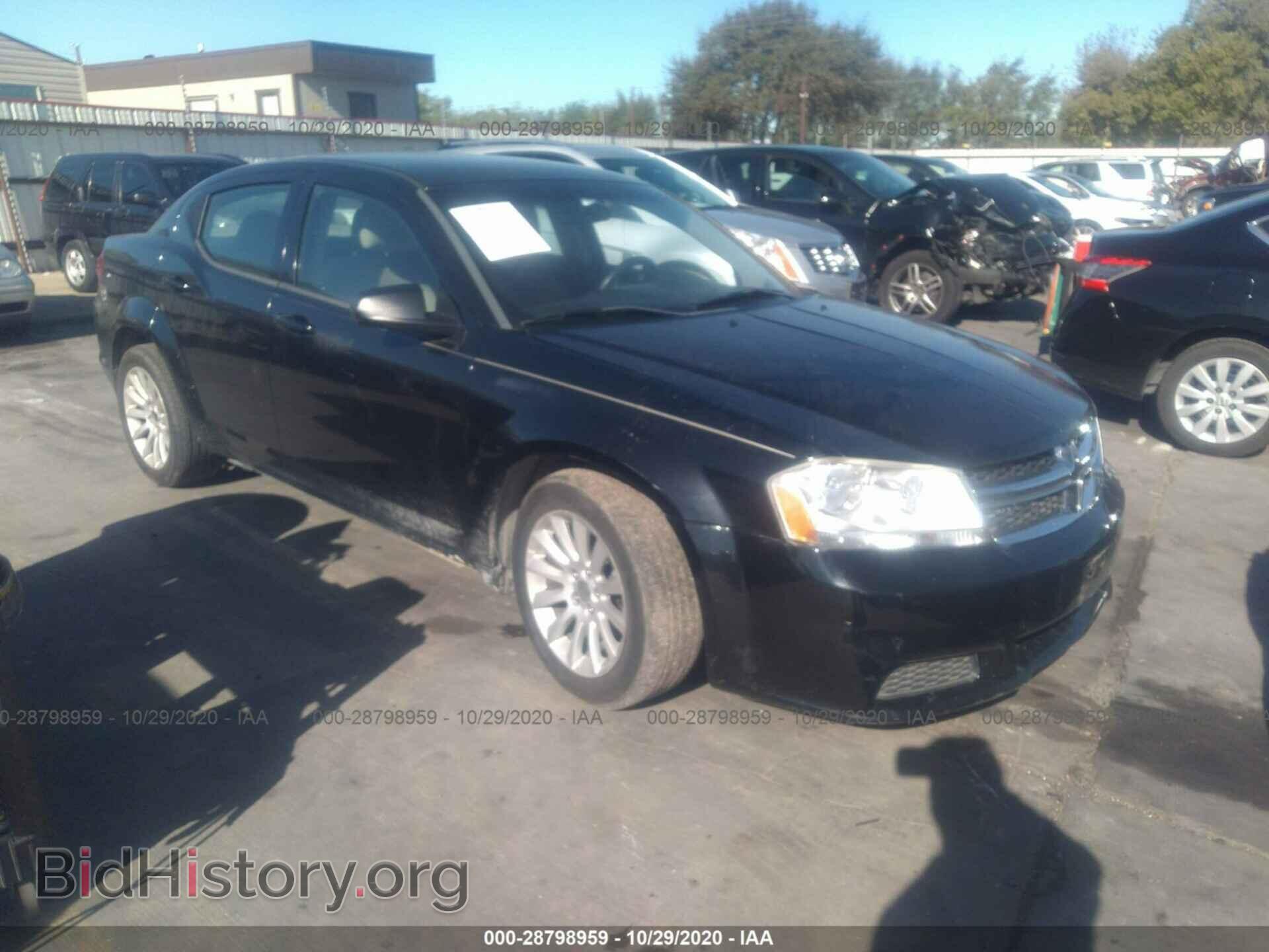 Фотография 1C3CDZAG2EN218277 - DODGE AVENGER 2014