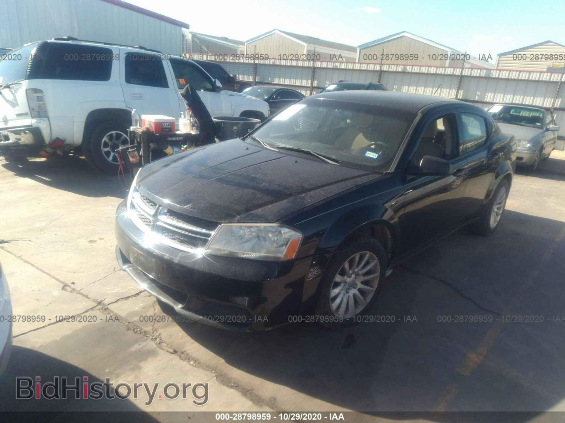 2014 DODGE AVENGER - VIN: 1C3CDZAG2EN218277 - Фото 2