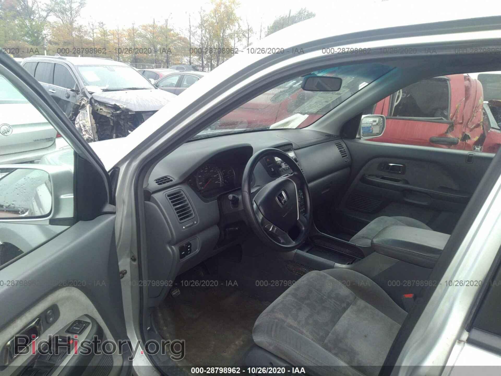 2005 HONDA PILOT - VIN: 2HKYF18455H509011 - Фото 5