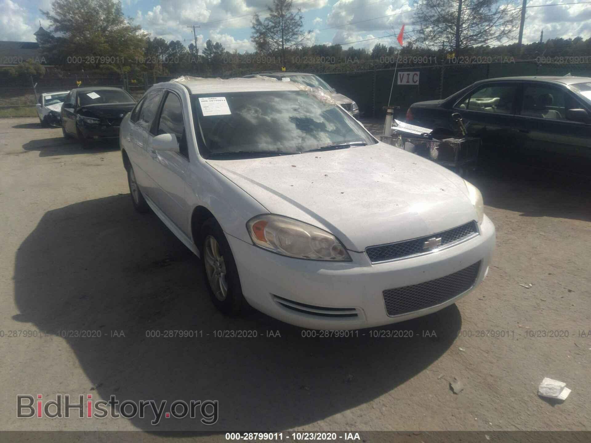 Фотография 2G1WF5E31D1233428 - CHEVROLET IMPALA 2013