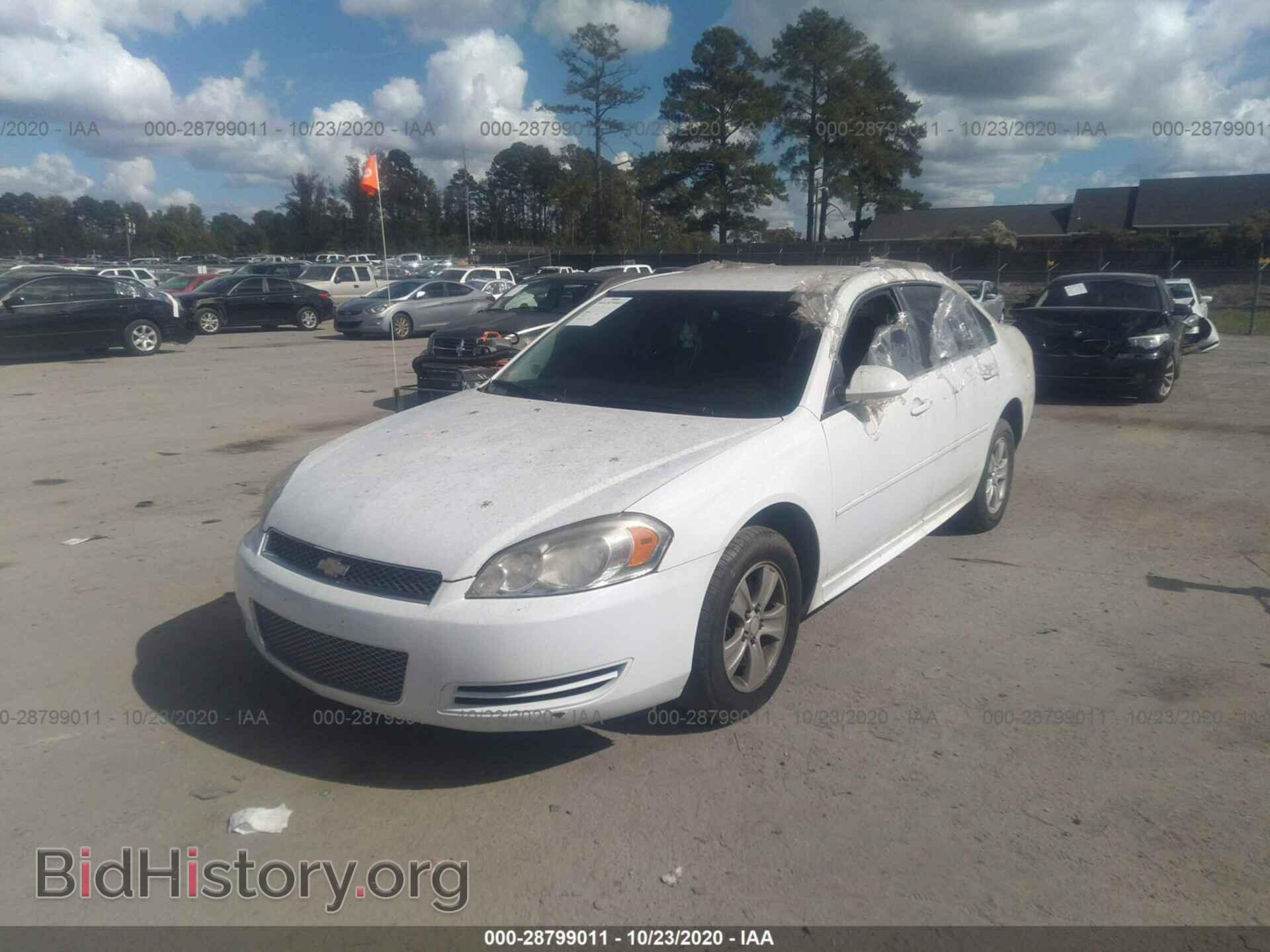 2013 CHEVROLET IMPALA - VIN: 2G1WF5E31D1233428 - Фото 2