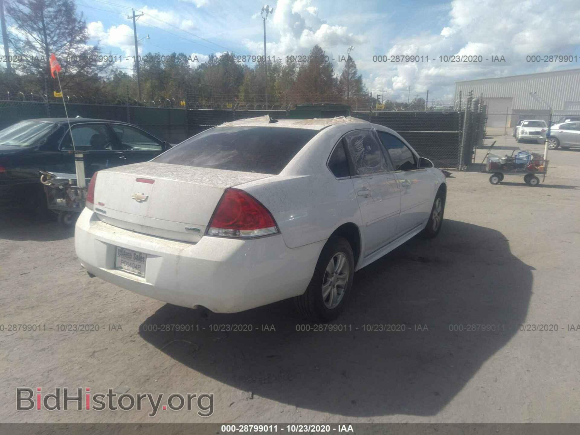 2013 CHEVROLET IMPALA - VIN: 2G1WF5E31D1233428 - Фото 4