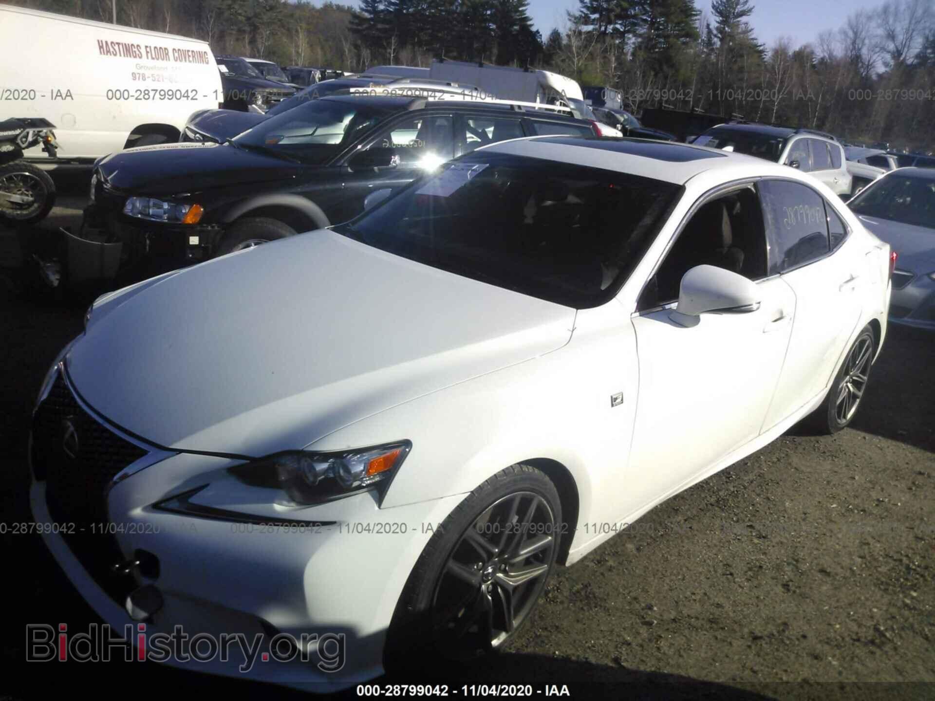 2015 LEXUS IS 350 - VIN: JTHCE1D27F5007876 - Фото 2
