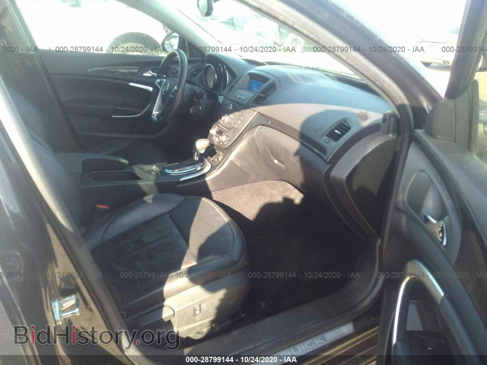 2011 BUICK REGAL - VIN: W04GN5EC2B1123113 - Фото 5
