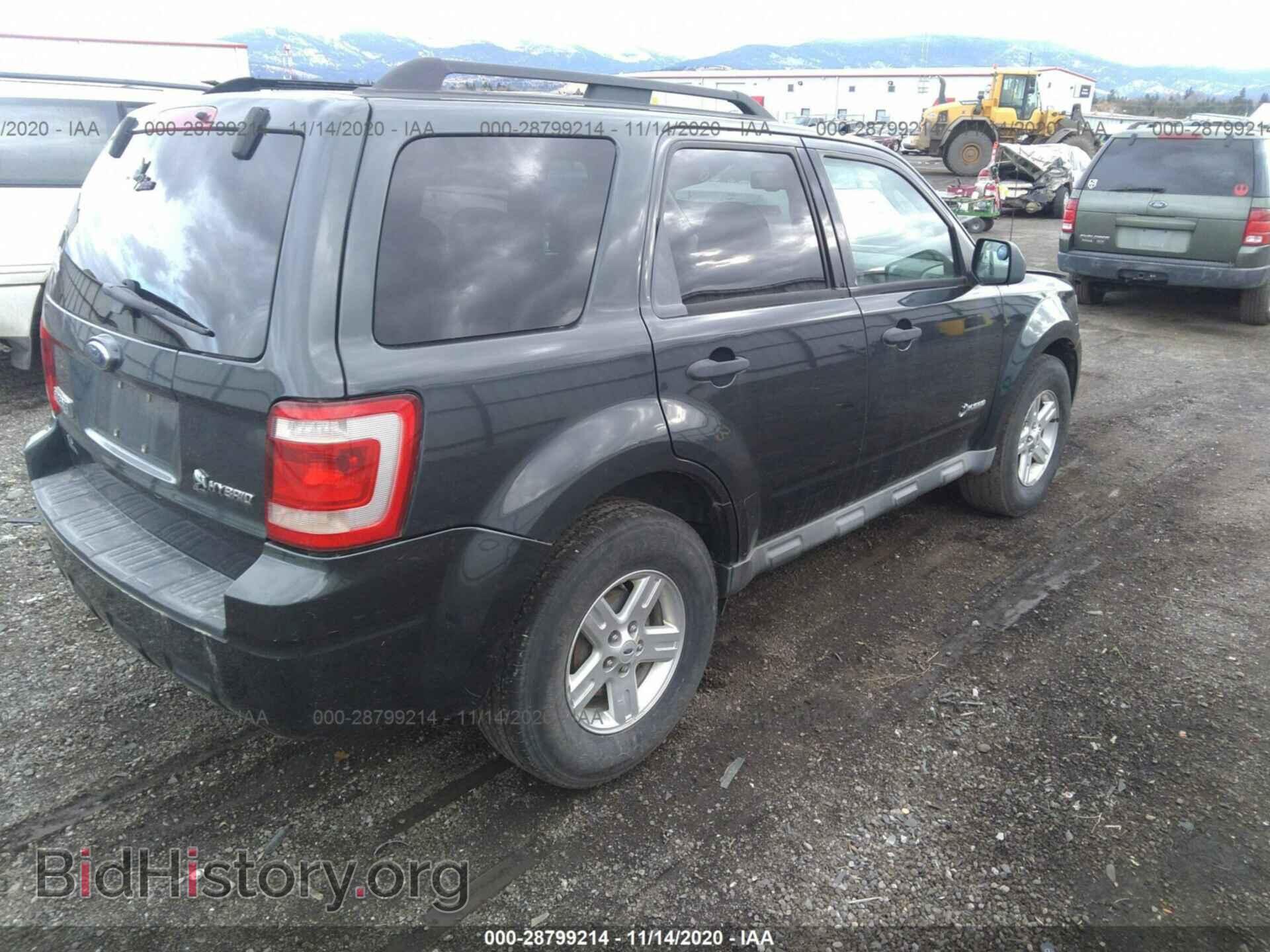 2009 FORD ESCAPE - VIN: 1FMCU59349KB19341 - Фото 4