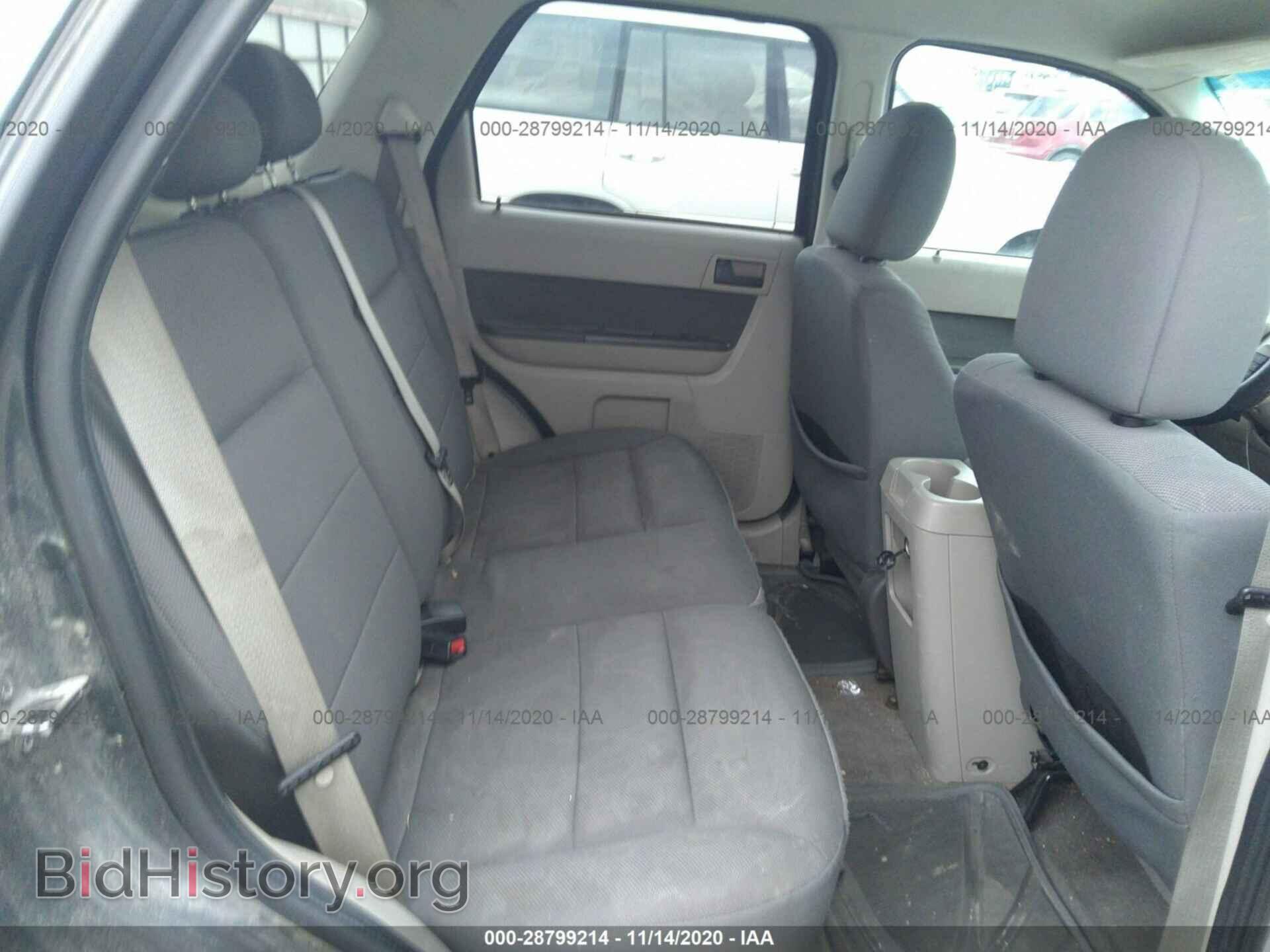 2009 FORD ESCAPE - VIN: 1FMCU59349KB19341 - Фото 8