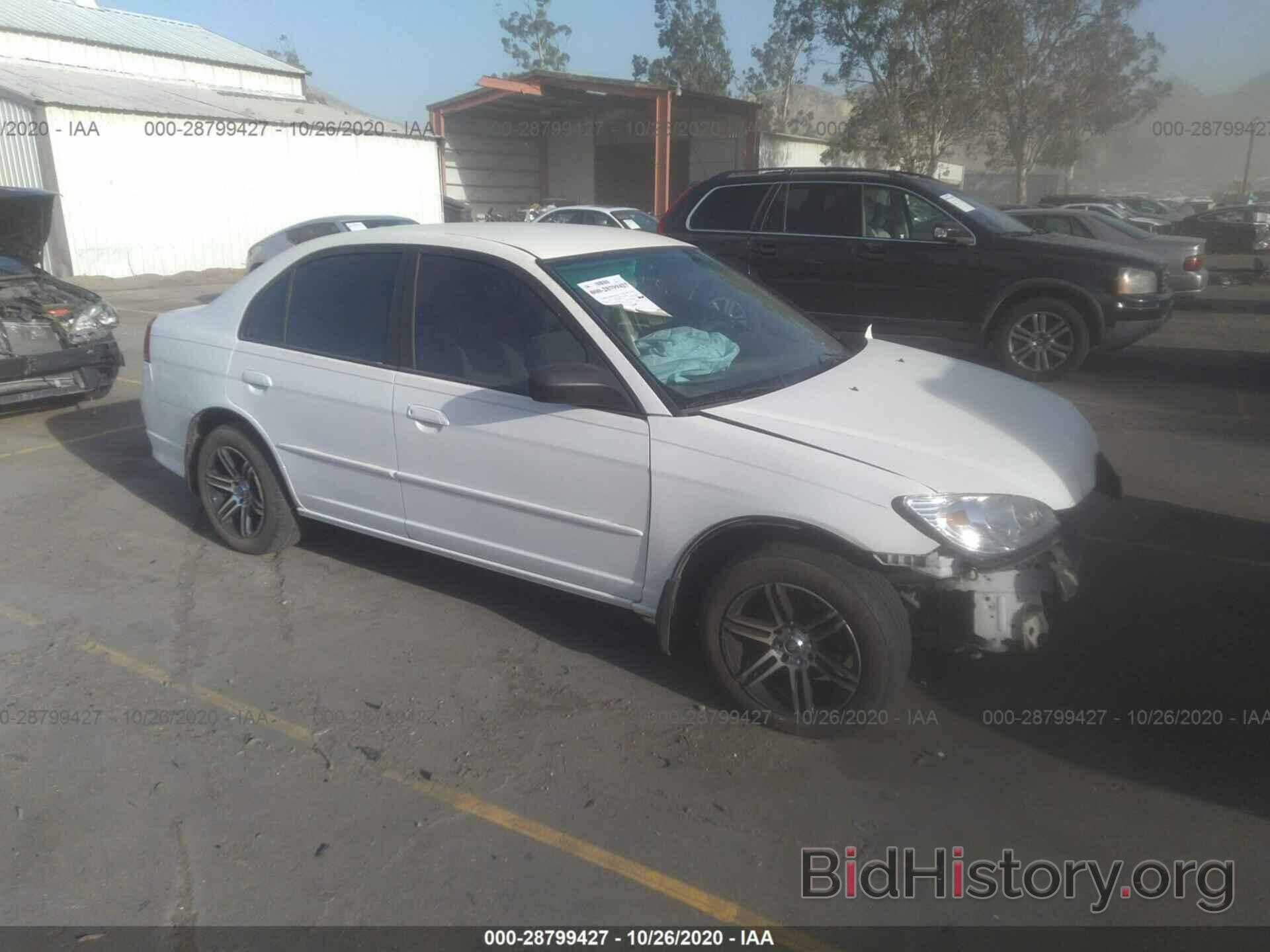 Photo 2HGES16635H591978 - HONDA CIVIC SDN 2005