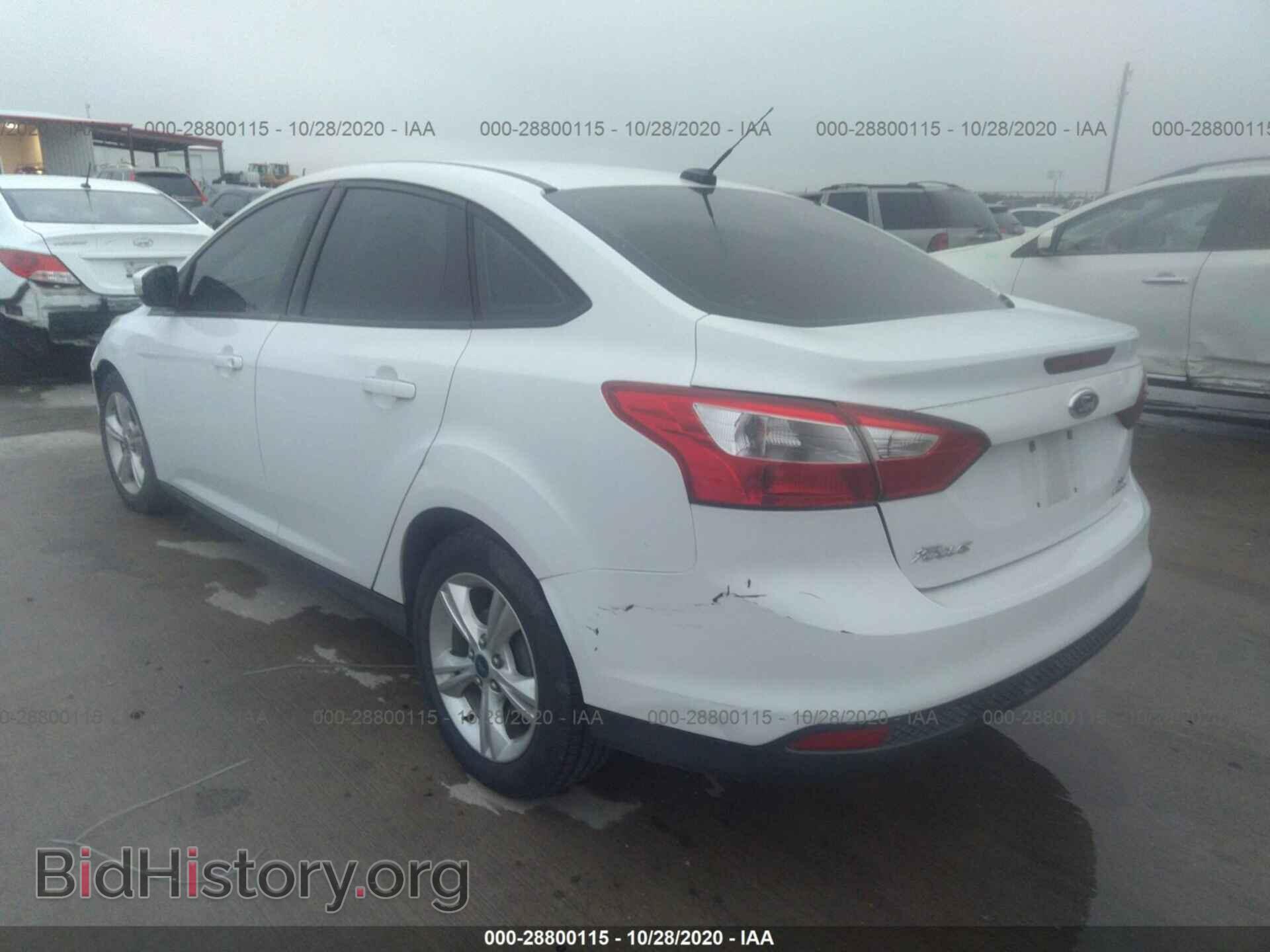 2013 FORD FOCUS - VIN: 1FADP3F24DL355108 - Фото 3