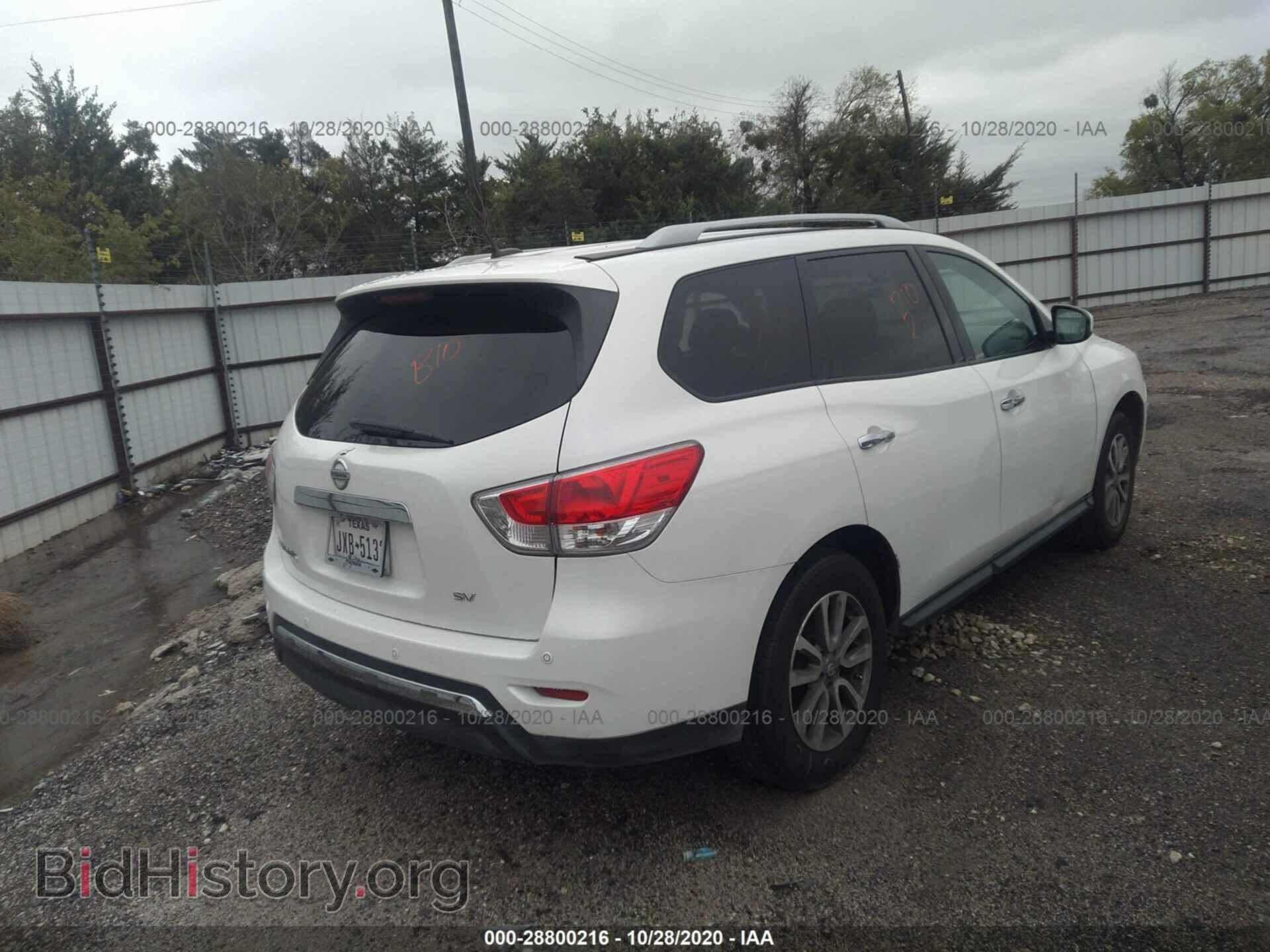 2013 NISSAN PATHFINDER - VIN: 5N1AR2MN4DC628445 - Фото 4