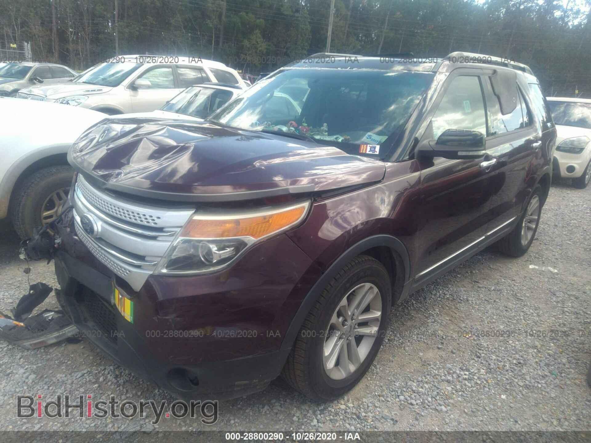2011 FORD EXPLORER - VIN: 1FMHK7D87BGA08916 - Фото 2