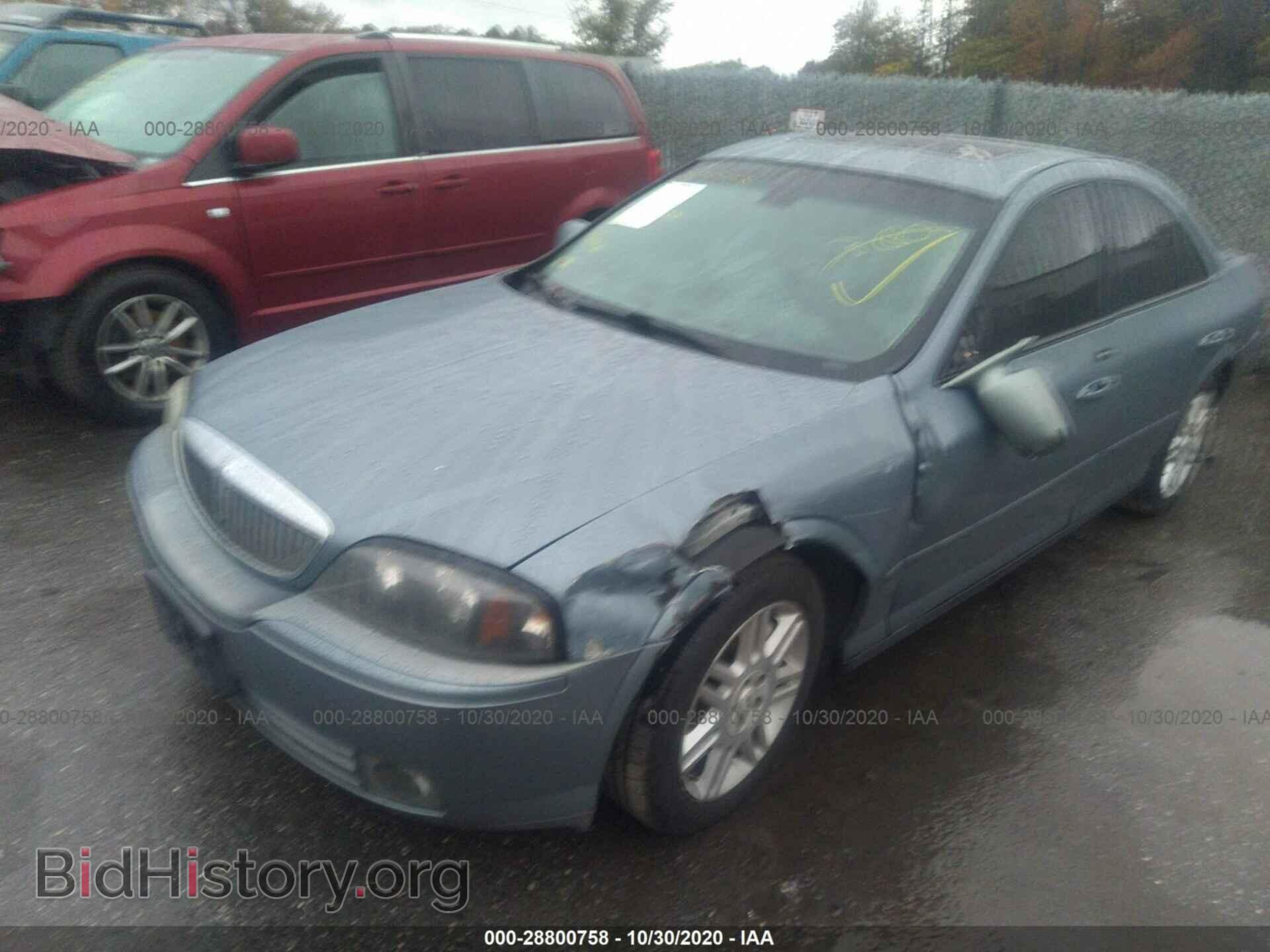 2004 LINCOLN LS - VIN: 1LNHM87A34Y676109 - Фото 2