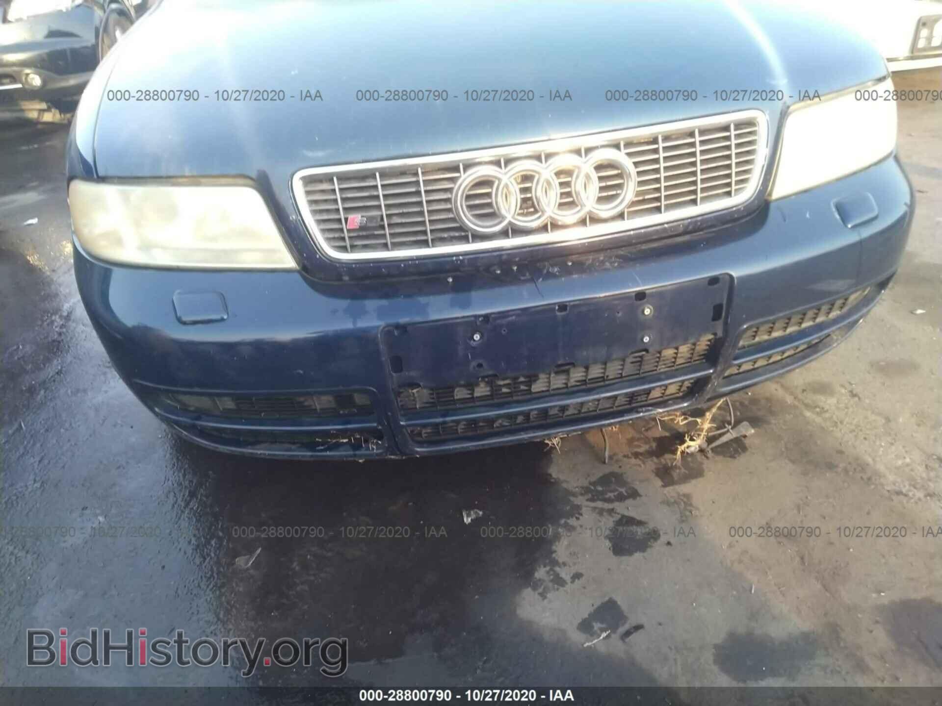 2001 AUDI S4 - VIN: WAURD68D51A138020 - Фото 6