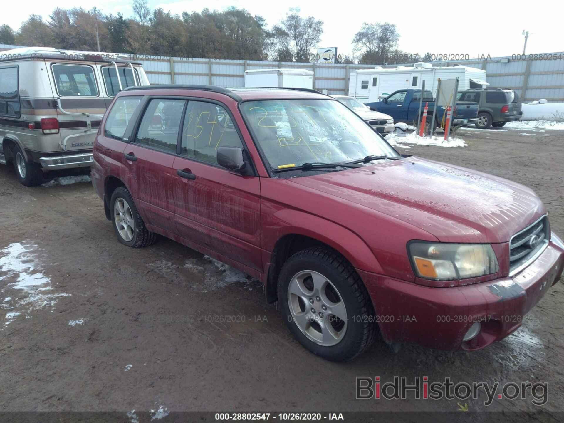 Photo JF1SG65613H743444 - SUBARU FORESTER 2003