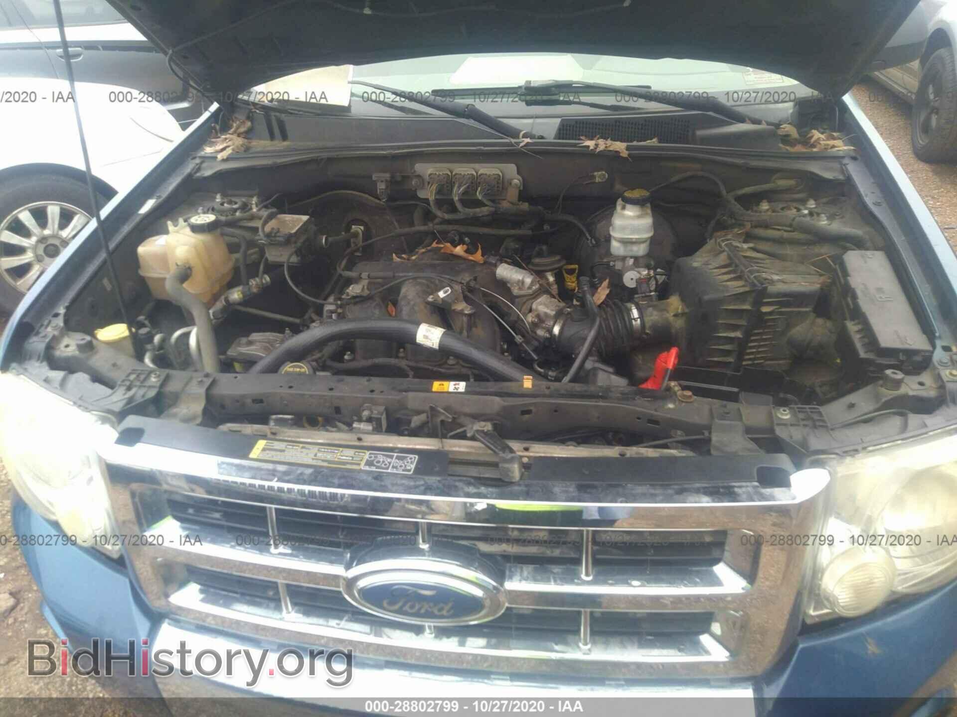 2008 FORD ESCAPE - VIN: 1FMCU03198KB01880 - Фото 10
