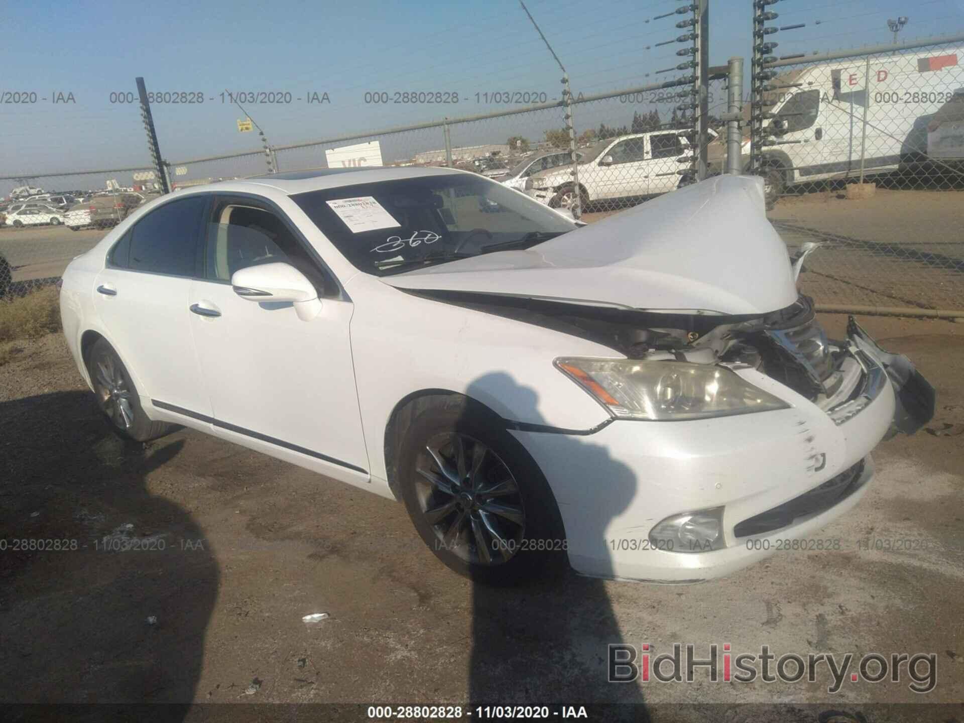 Photo JTHBK1EG4A2396775 - LEXUS ES 350 2010