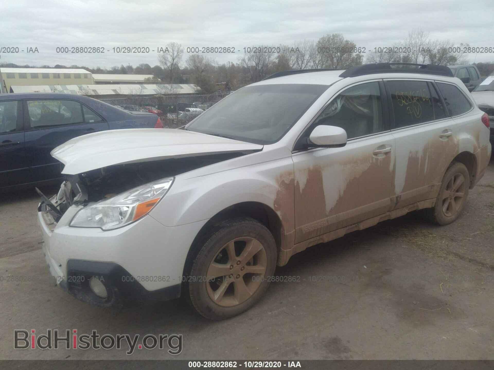2014 SUBARU OUTBACK - VIN: 4S4BRCCC2E3326311 - Фото 2