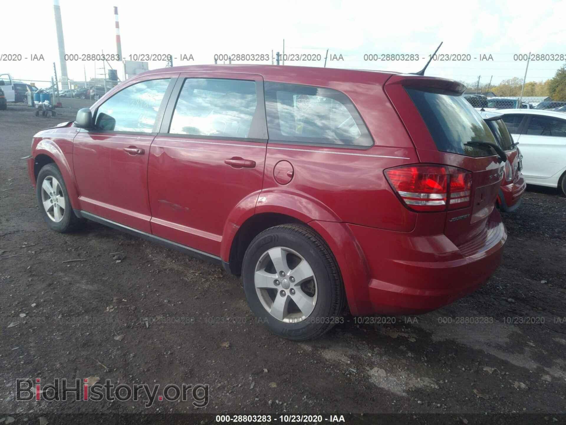 2013 DODGE JOURNEY - VIN: 3C4PDCAB4DT721600 - Фото 3