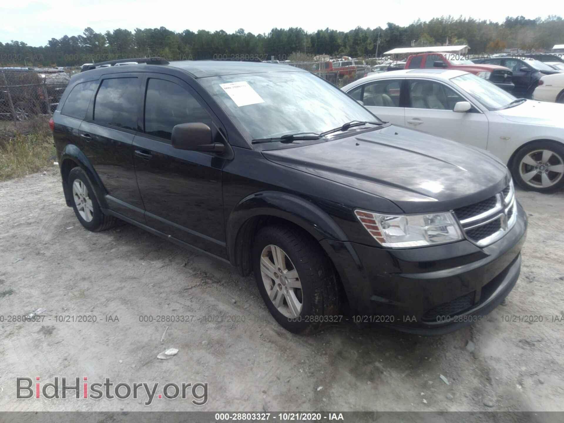 Photo 3C4PDCAB6CT256882 - DODGE JOURNEY 2012