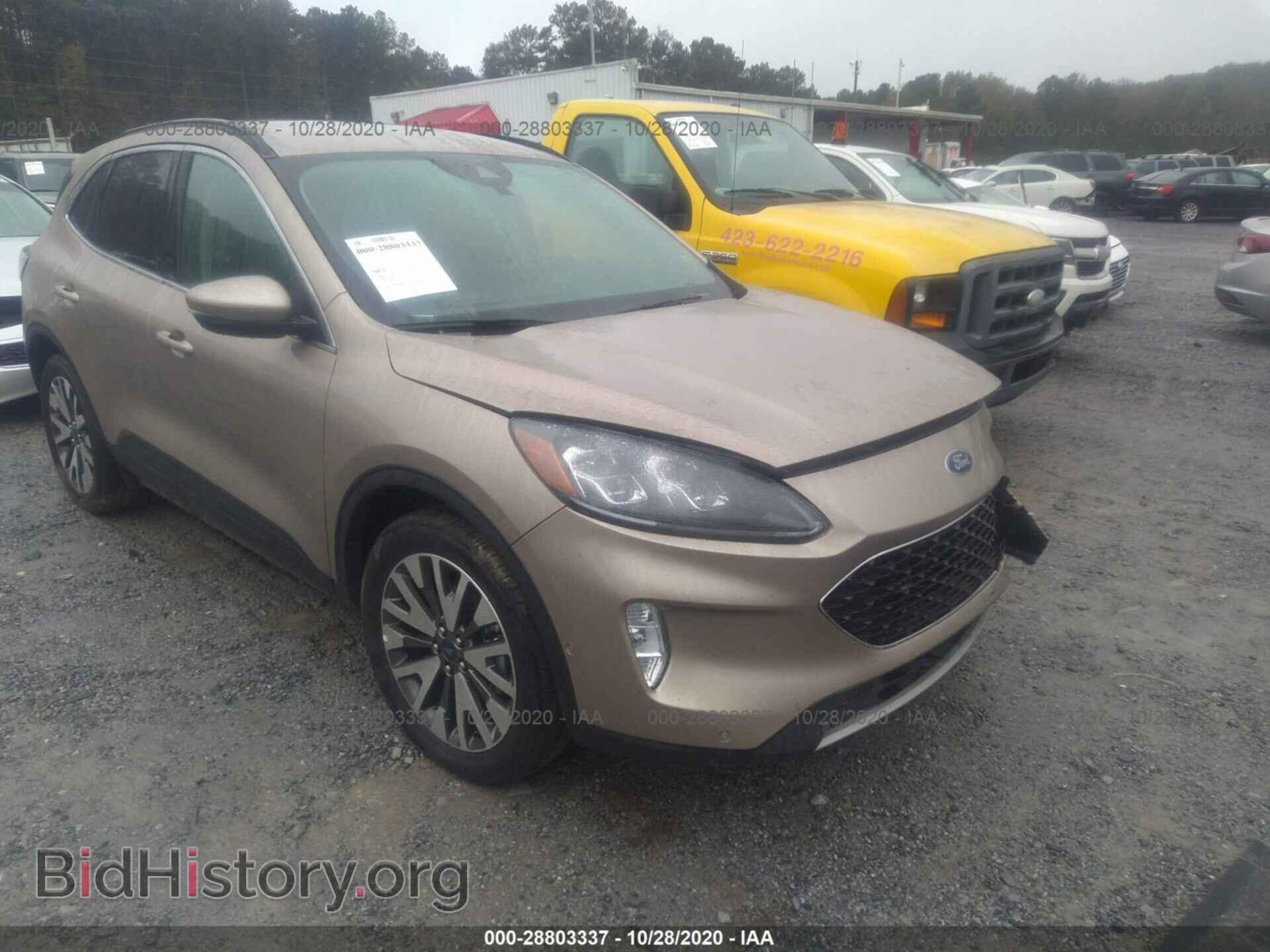 Photo 1FMCU9J95LUA81394 - FORD ESCAPE 2020