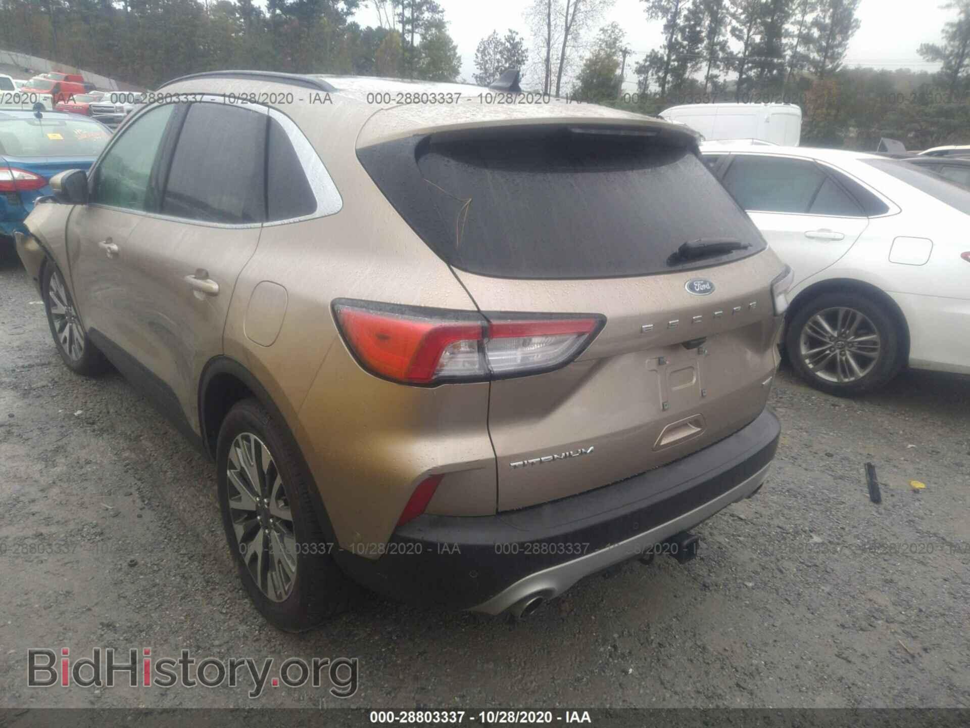 2020 FORD ESCAPE - VIN: 1FMCU9J95LUA81394 - Photo 3