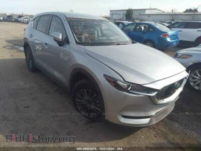 2020 Mazda CX-5 Touring, silver — VIN JM3KFBCM9L0789357, IAAI